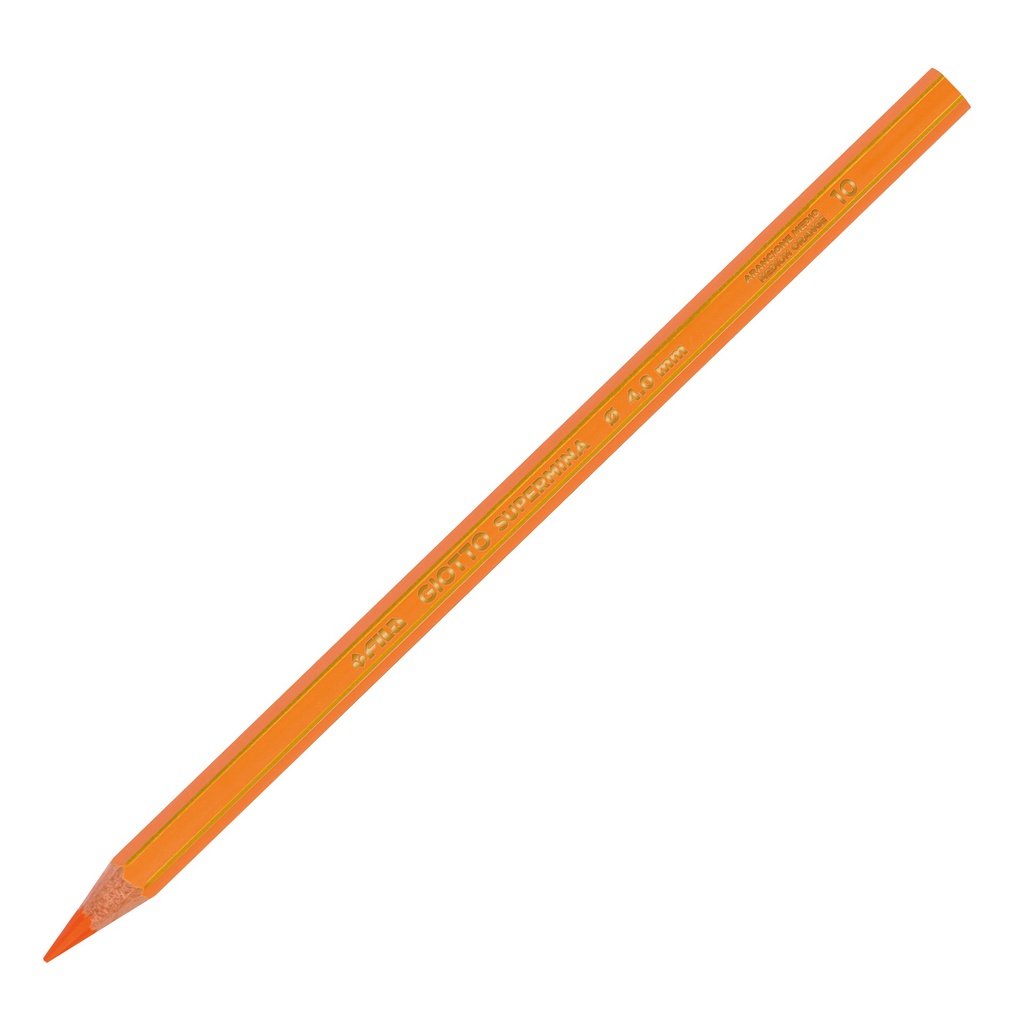 Pastello Giotto Supermina monocolore arancio medio 10