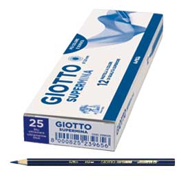 Pastello Giotto Supermina monocolore blu oltremare 25