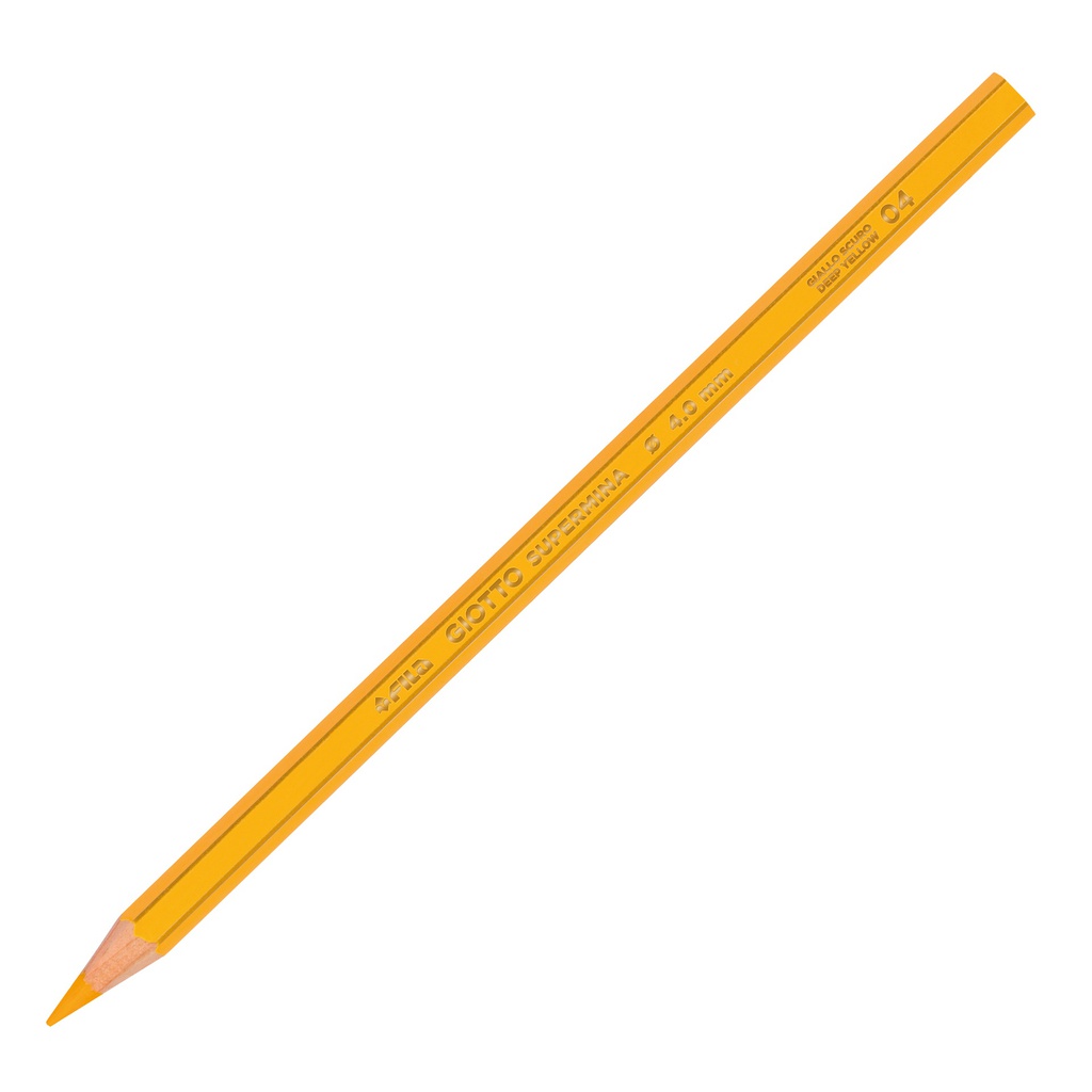 Pastello Giotto Supermina monocolore giallo scuro 04