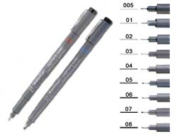 Pennarello Pigment Liner 308 nero 0,2mm Staedtler