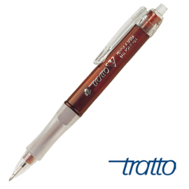 PENNA SFERA SCATTO ROSSO 0.7MM TRATTO 3