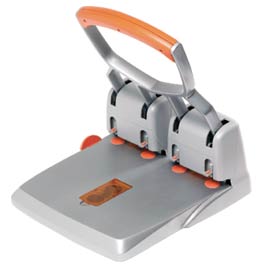 PERFORATORE 4 FORI PASSO 80 MAX 150fg RAPID HDC150/4 GRIGIO/ARANCIO