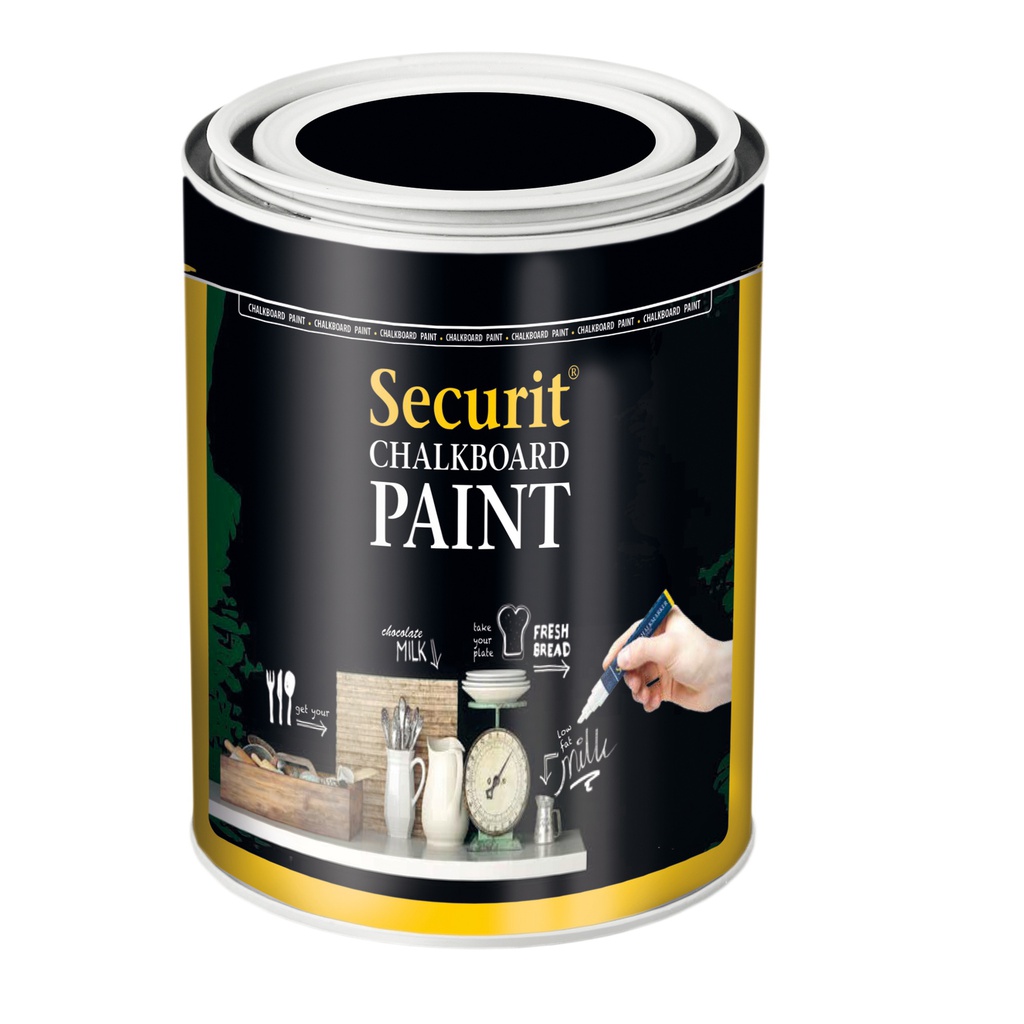 PITTURA LAVAGNA NERO 250ml (5mq Securit