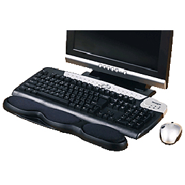 POGGIAPOLSI DA TASTIERA COMFORT GEL NERO Kensington