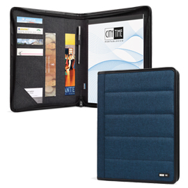 Portablocco Spinner A4 blu City Time