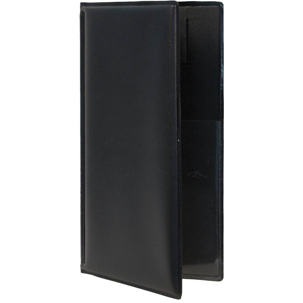PORTACONTO 23,7x12,5cm NERO in PVC BASIC