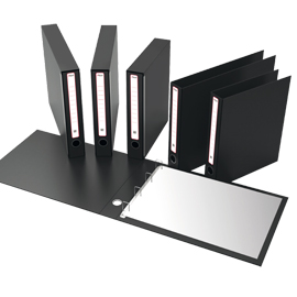 PORTATABULATI KM UNI 12''X28CM NERO CON CUSTODIA DORSO 5CM