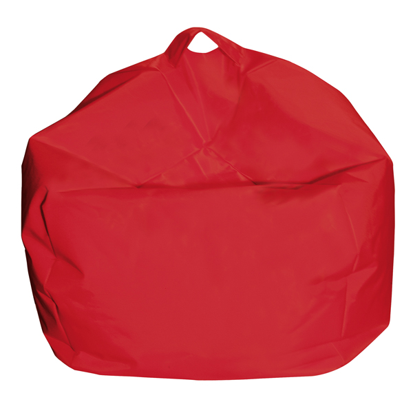 Pouf Comodone rosso H 62x65 D cm