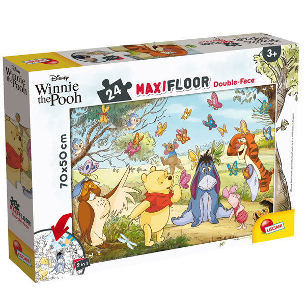 Puzzle Maxi 24pz ''Disney Winnie the Pooh'' Lisciani