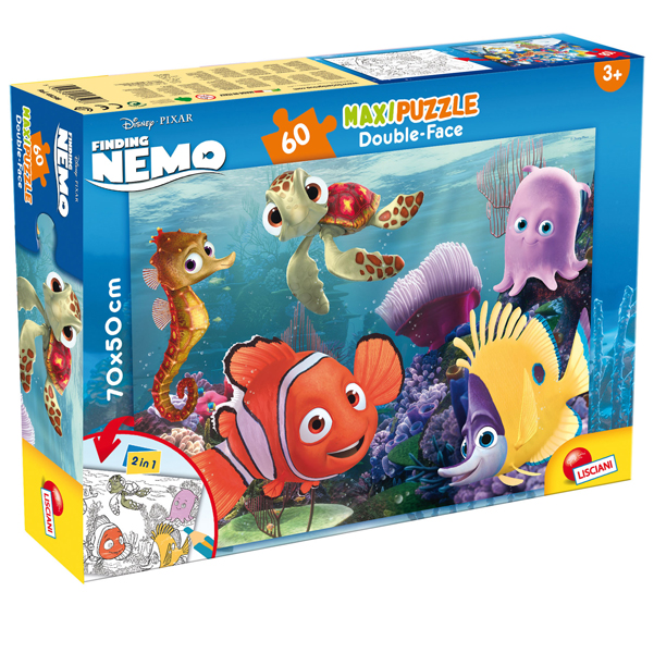 Puzzle Maxi 60pz ''Disney Nemo'' Lisciani