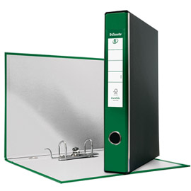 Registratore EUROFILE G52 verde dorso 5cm f.to commerciale ESSELTE