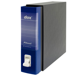 Registratore New Dox 1 blu dorso 8cm f.to commerciale Esselte