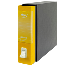 Registratore New Dox 1 giallo dorso 8cm f.to commerciale Esselte