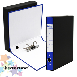 Registratore STARBOX f.to protocollo dorso 5cm blu STARLINE/sfuso