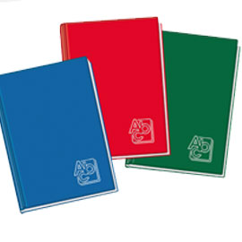 REGISTRO CARTONATO 210X297MM 1RIGO 192FG (768 facciate f.to A4 BLASETTI