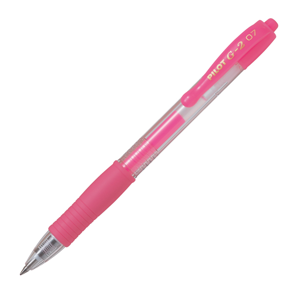 Roller gel scatto G-2 0,7mm neon pink Pilot