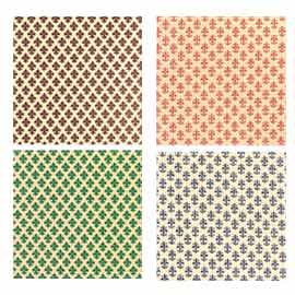 ROTOLO CARTARIVESTO 49X300CM GIGLIO ROSSO ADESIVO REXTACO