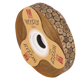 ***Rotolo nastro Woodly Tronchi 24mmx100mt Bolis