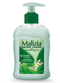Sapone liquido mani antibatterico Malizia 300ml
