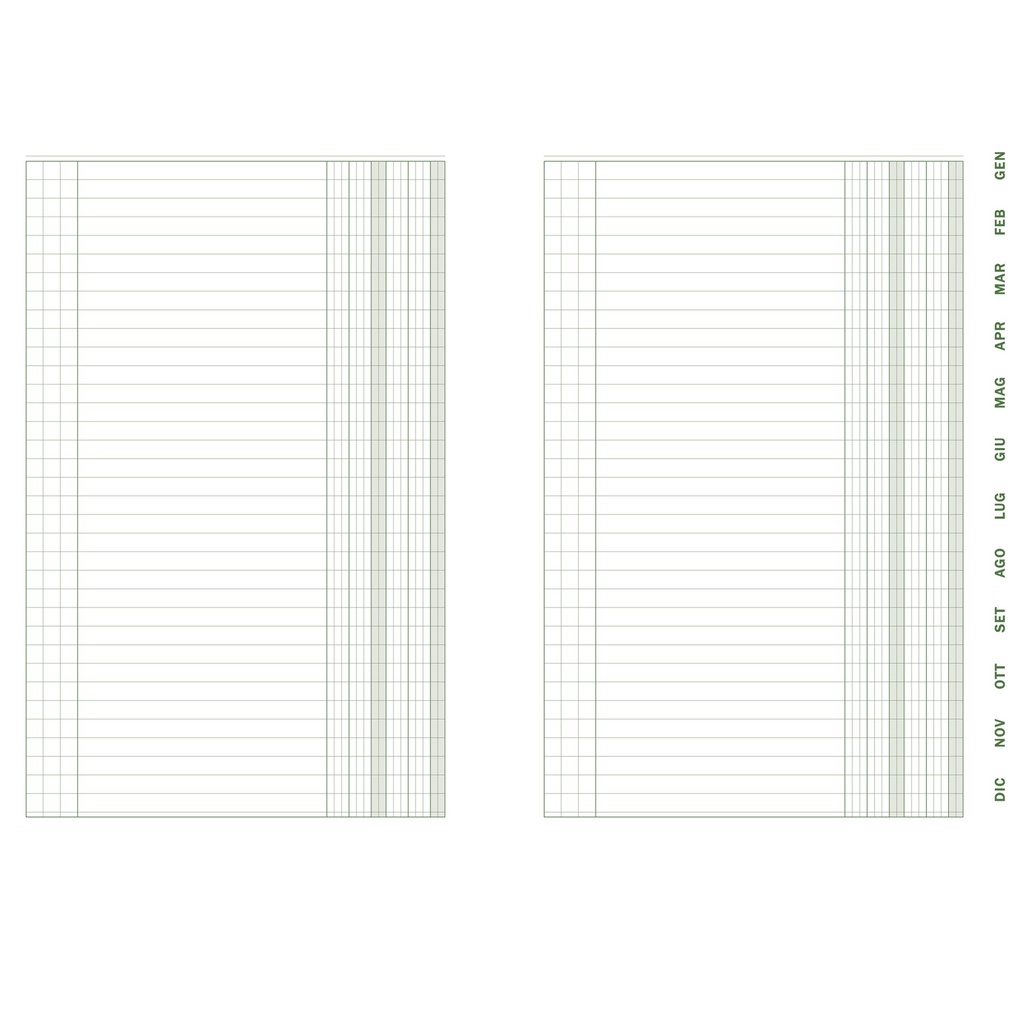 SCADENZARIO SPIRALATO GEN-DIC 21x29.7cm 36pg E4029 EDIPRO
