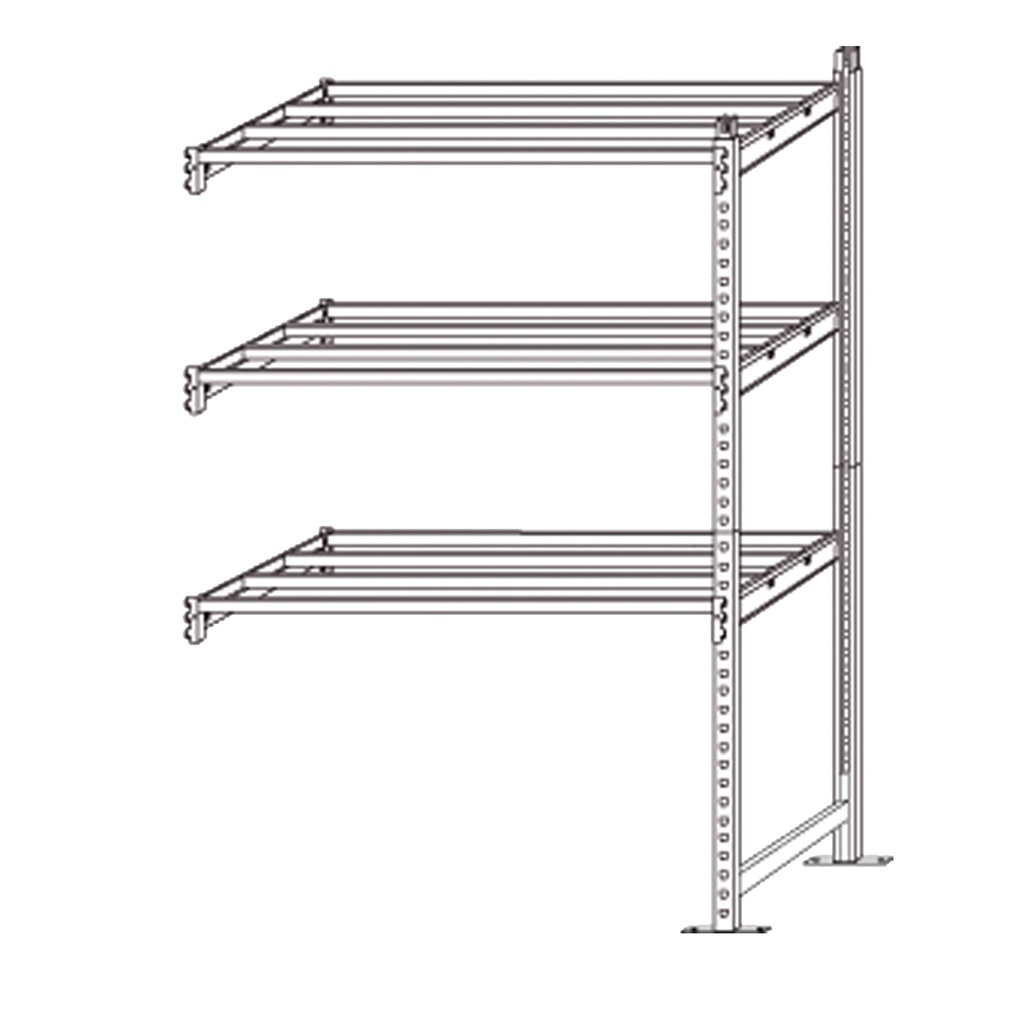 Scaffale Rang'Eco180 5 ripiani 100x35xH200cm - Modulo Aggiunta