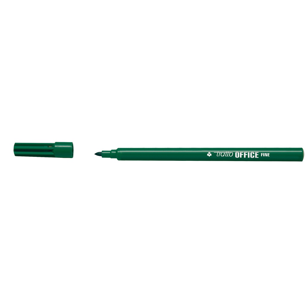 SCATOLA 12 PENNARELLI TRATTO OFFICE FINE VERDE