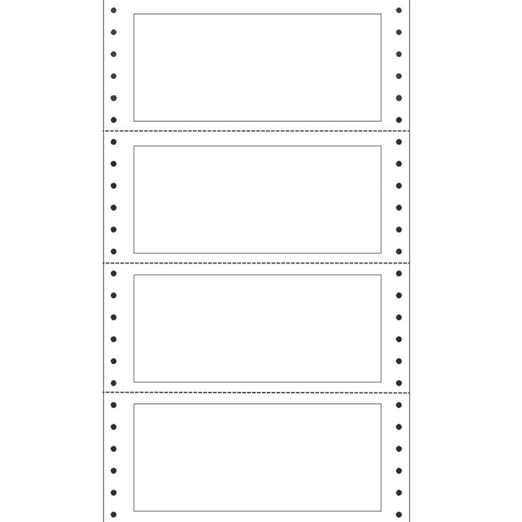 Scatola 400 etichette adesive in modulo 140x60mm TT951 per passaggi proprietA'