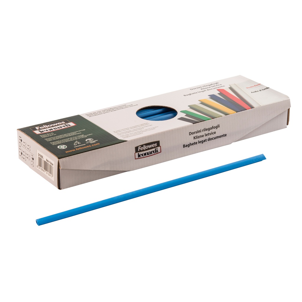 SCATOLA 50 DORSETTI 6MM BLU TONDO