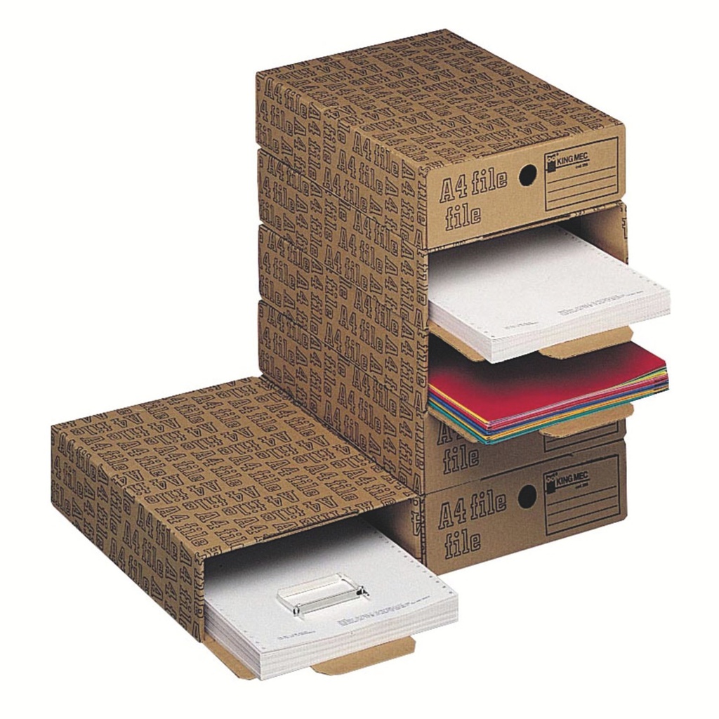 SCATOLA ARCHIVIO A4 FILE (286 26X8X35CM ACCO