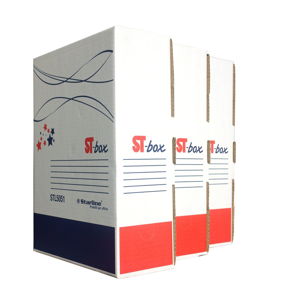 Scatola archivio ST-BOX A4 LEGAL 35,5x26x9 cm STARLINE