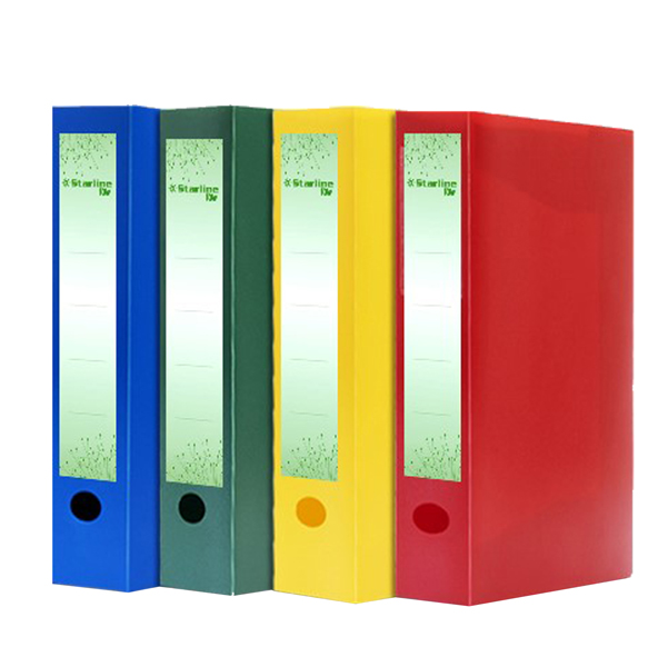 Scatola progetto 25x35cm - dorso 80mm giallo Eco Starline (Delist