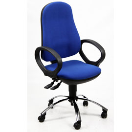 SEDIA OPERATIVA Ariel BLU C/BRACC. REGOLABILI