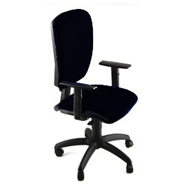 SEDIA OPERATIVA Cluster A NERO C/BRACC.