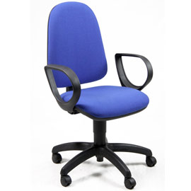 SEDIA OPERATIVA Jusb BLU C/BRACC.