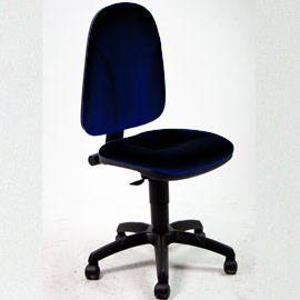 SEDIA OPERATIVA TMTMI No Flame NERO senza BRACCIOLI