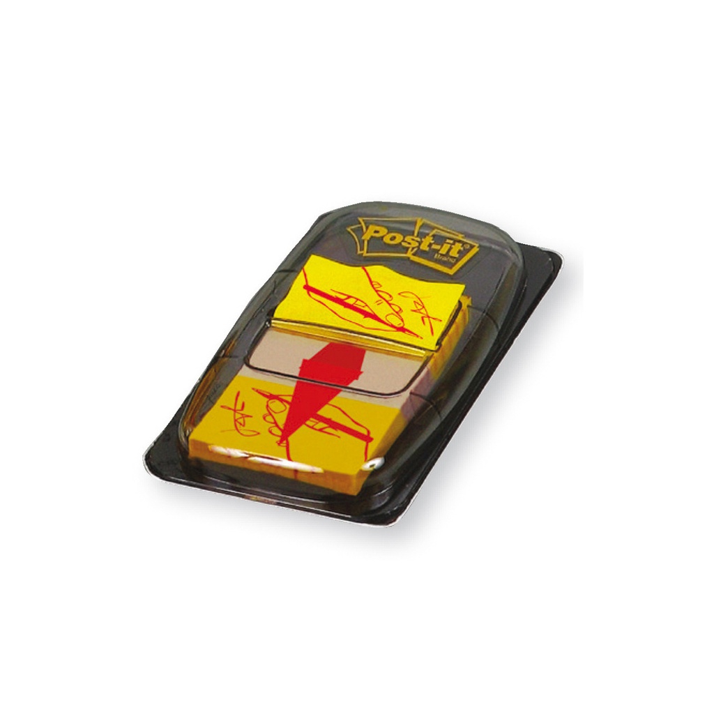 SEGNAPAGINA Post-it® 680-31 SIMBOLO ''FIRMA QUI'' INDEX 50FG