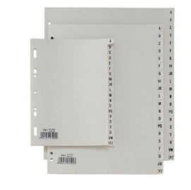 SEPARATORE ALFABETICO A-Z 21X29,7 RECORD RA4A-Z SEI ROTA