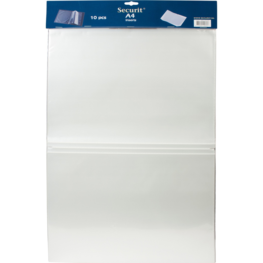 SET 10 INSERTI DOPPI A4 x Porta MenU' TRENDY, NATURE, DESIGN, RIO e ROYAL
