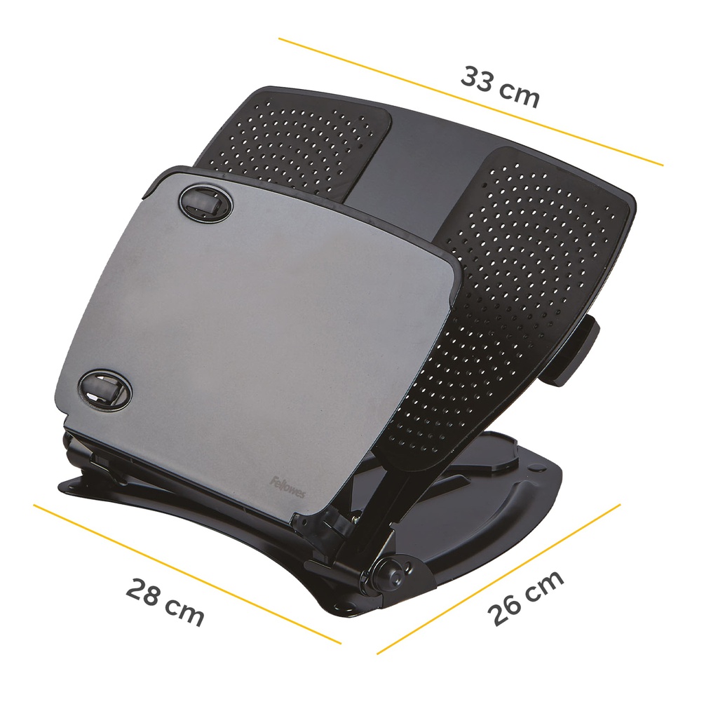 SUPPORTO NOTEBOOK Professional Series CON HUB USB E LEGGIO - Fellowes