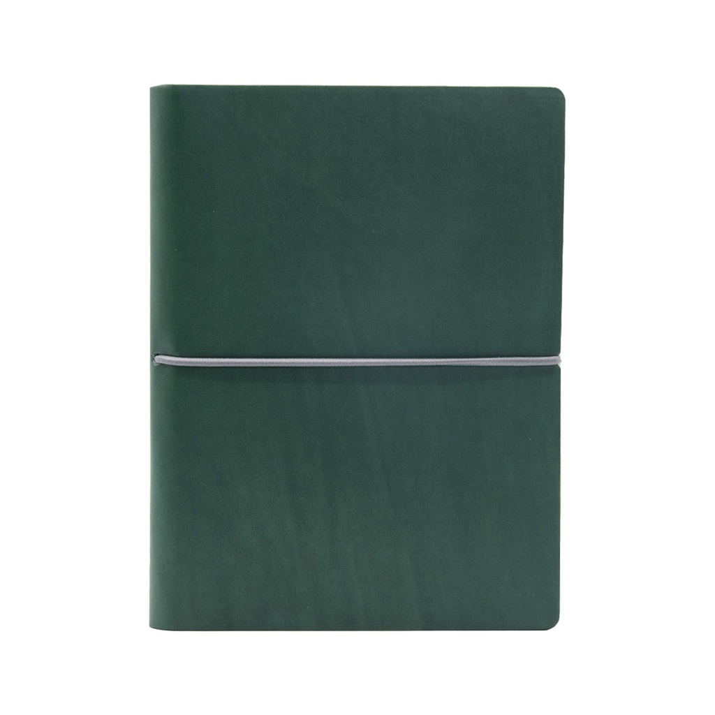 Taccuino EVO CIAK f.to 15x21cm fogli bianchi copertina verde INTEMPO