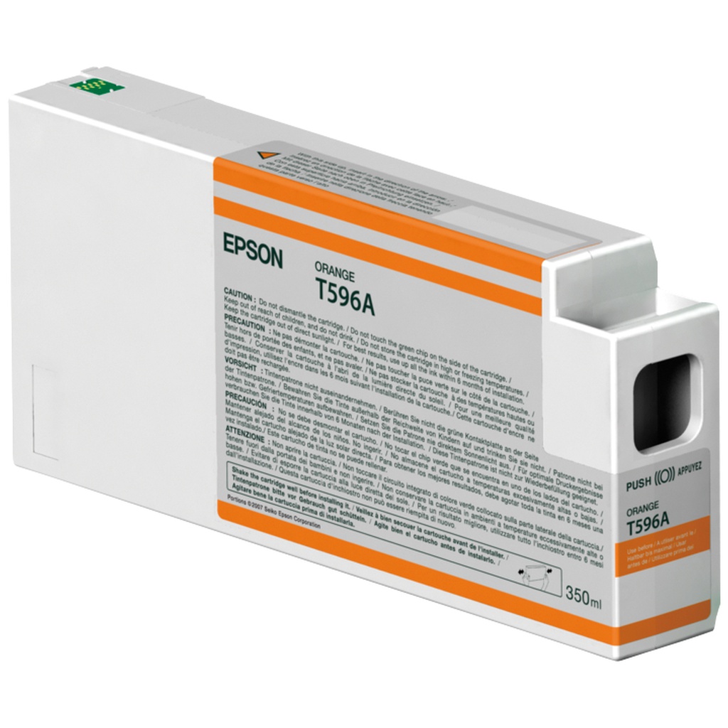 TANICA INCHIOSTRO A PIGMENTI ARANCIO EPSON ULTRACHROME HDR (350ML