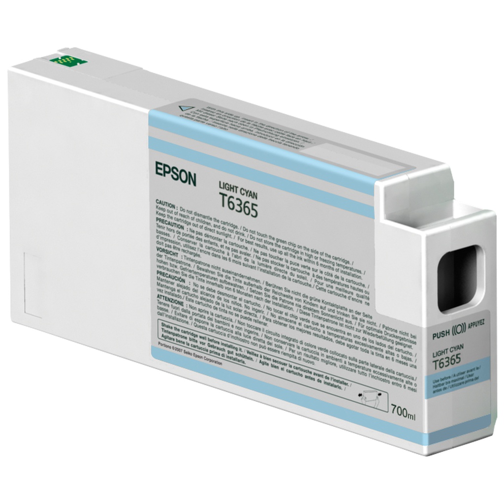 TANICA INCHIOSTRO A PIGMENTI CIANO-CHIARO EPSON ULTRACHROME HDR(700ML.