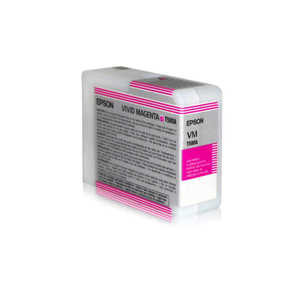 TANICA INCHIOSTRO A PIGMENTI EPSON ULTRACHROME K3 VIVID-MAGENTA (80ML.
