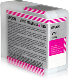 TANICA INCHIOSTRO A PIGMENTI EPSON ULTRACHROME K3 VIVID-MAGENTA (80ML.