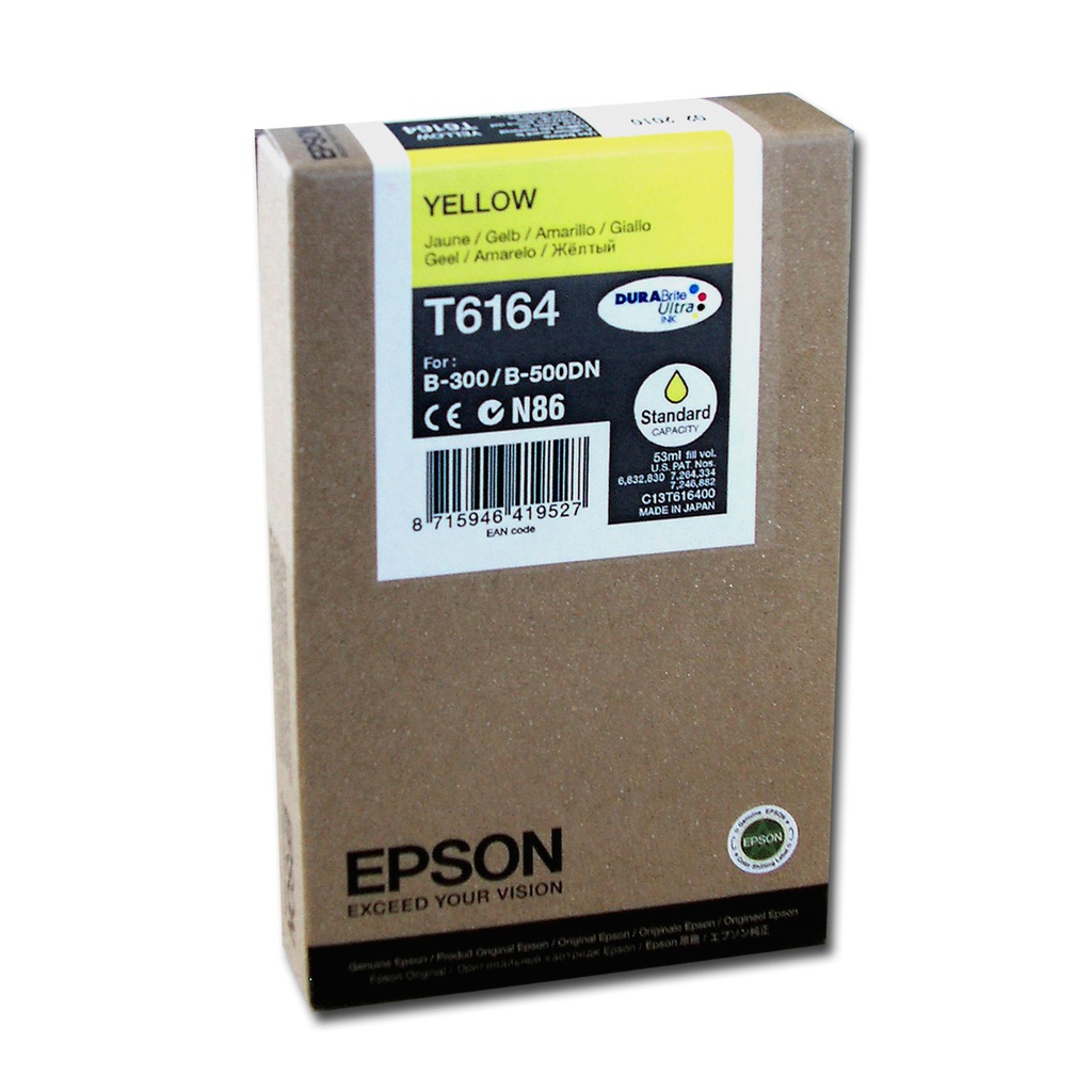 TANICA INCHIOSTRO A PIGMENTI GIALLO EPSON DURABRITE ULTRA