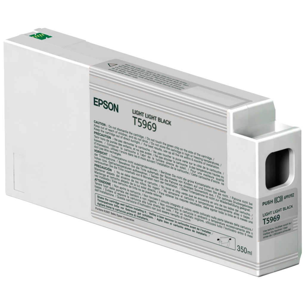 TANICA INCHIOSTRO A PIGMENTI NERO LIGHT-LIGHT EPSON ULTRACHROME HDR (350ML