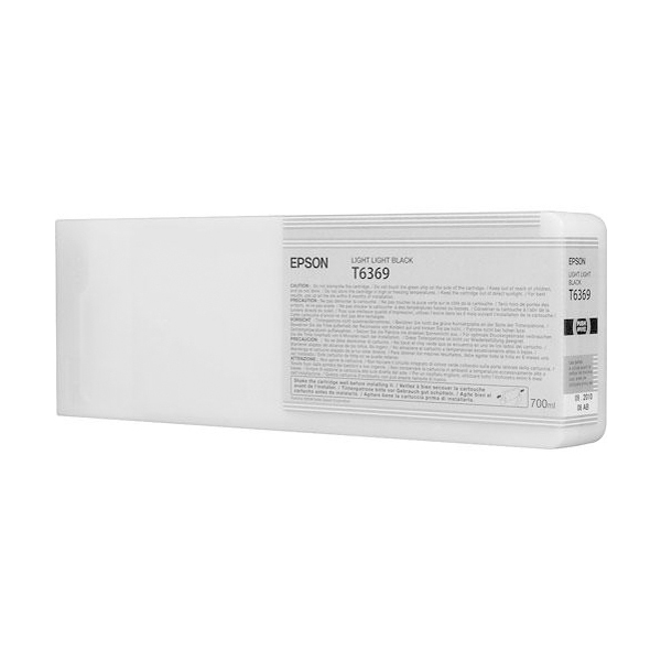 TANICA INCHIOSTRO A PIGMENTI NERO LIGHT-LIGHT EPSON ULTRACHROME HDR(700ML.