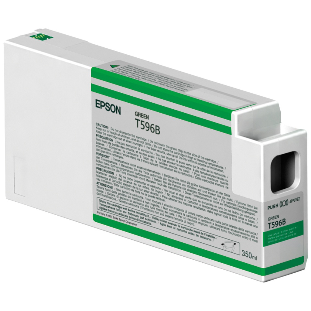 TANICA INCHIOSTRO A PIGMENTI VERDE EPSON ULTRACHROME HDR (350ML.