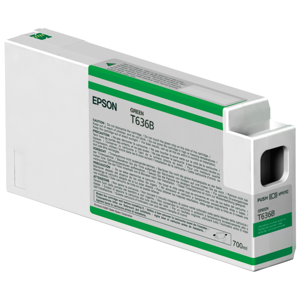 TANICA INCHIOSTRO A PIGMENTI VERDE EPSON ULTRACHROME HDR(700ML.