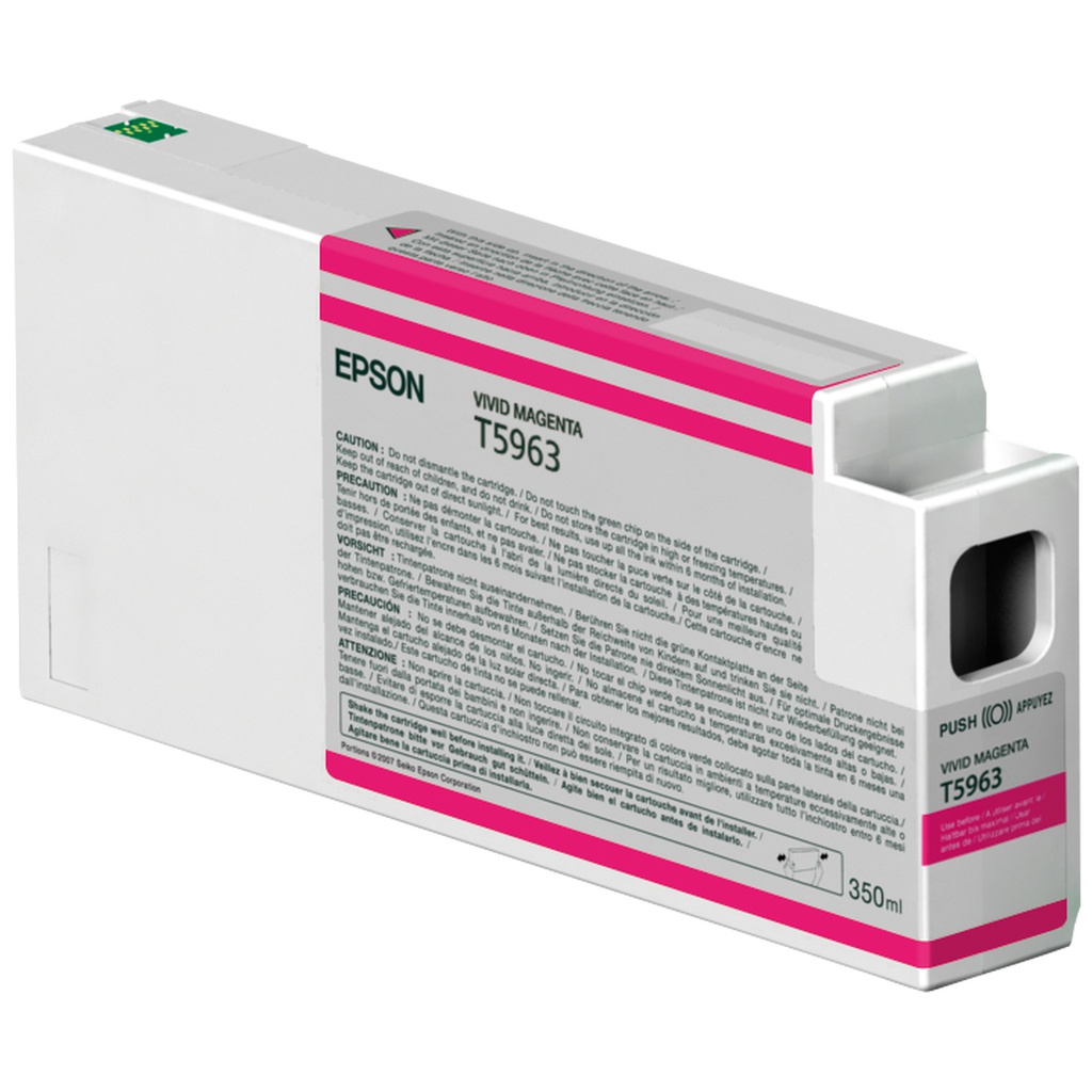 TANICA INCHIOSTRO A PIGMENTI VIVID-MAGENTA EPSON ULTRACHROME HDR (350ML